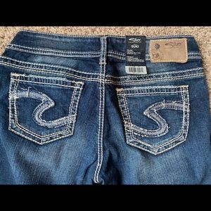 Brand New Silver Suki Jeans